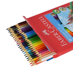 Faber-Castell zamek kredki ołówkowe 48 kolorów - sklep plastyczny Szał