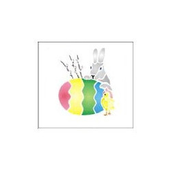 Easter templates - Easter eggs, bunnys, chickens