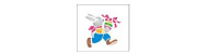 Easter templates - Easter eggs, bunnys, chickens