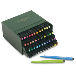 Faber-Castell set of 48 PITT Artist Pen Brush pens - szal art - sklep