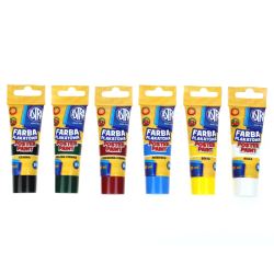 Astra zestaw farb plakatowych 6x30ml - sklep plastyczny - szał dla pla