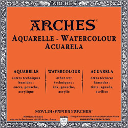 Arches ream of watercolor paper 56x76cm 640g 5 sheets torchon grain