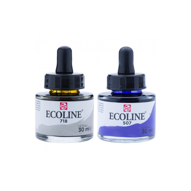 Talens ecoline farby wodne z pipetką 30ml - sklep plastyczny - szał dl
