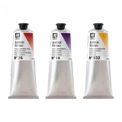 Vallejo acrylic studio farby akrylowe 125ml - sklep plastyczny - szał