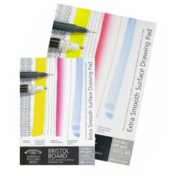 Blok Winsor&Newon bristol extra smooth drawing pad 250g 20ark - sklep