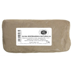 Natural sculpting clay - art store - a craze for artists