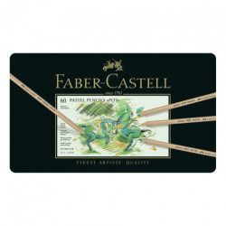 Faber-Castell pitt pastel zestaw 60 pasteli suchych w kredce - sklep p
