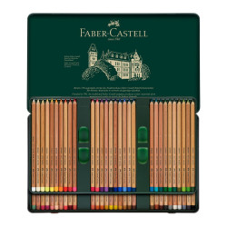 Faber-Castell pitt pastel set of 60 pastels dry in a crayon