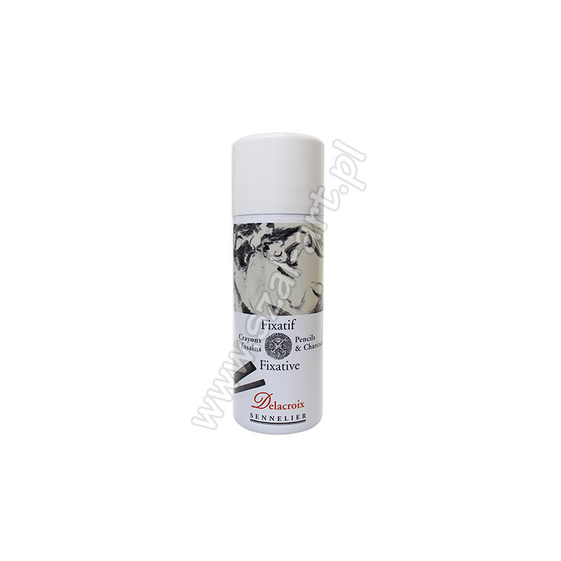 Sennelier fiksatywa do węgla i ołówka spray 400ml - sklep plastyczny -
