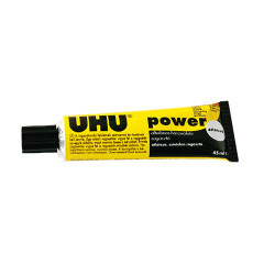 UHU power transparent 45g klej przeźroczysty - sklep plastyczny - szał
