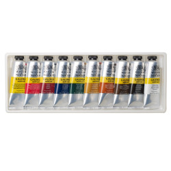 Winsor&Newton acrylic paints gallery 10 colors tubes 60 ml