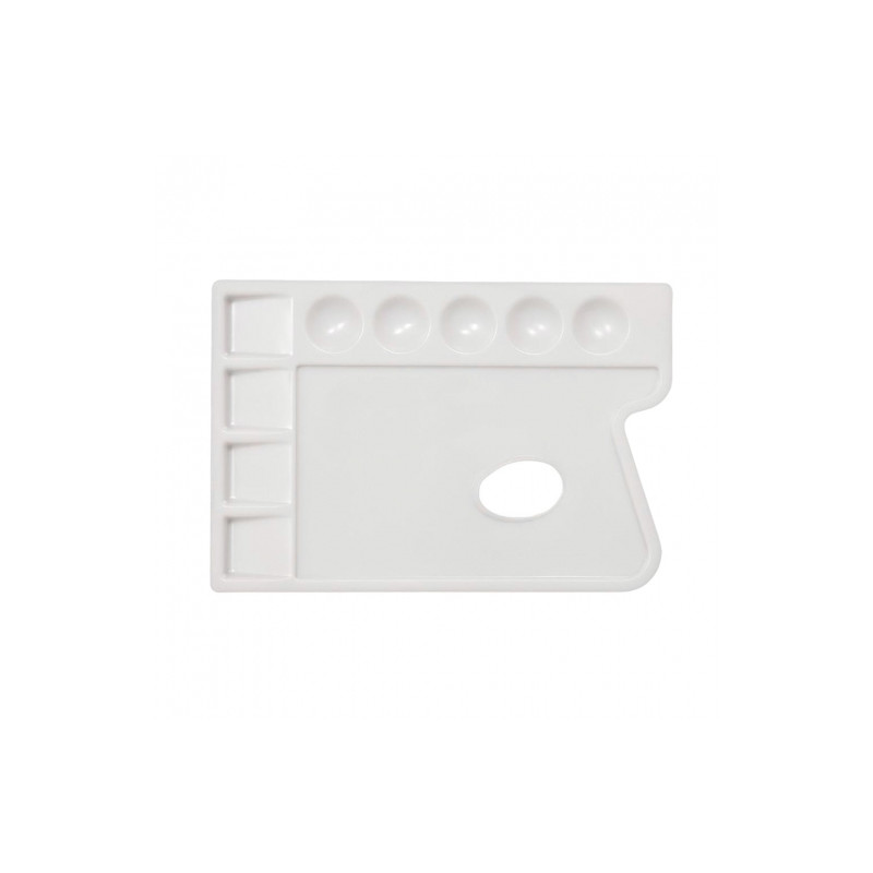 Leniar plastic rectangular pallet small 23,5x16,5cm