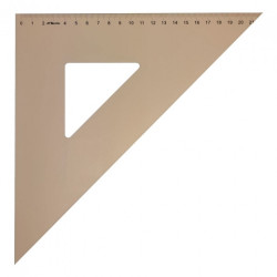 Plastic set 45 degrees x 32cm - szal art - sklep plastyczny