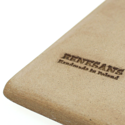 Renesans rectangular porcelain palette 9x17.5 cm