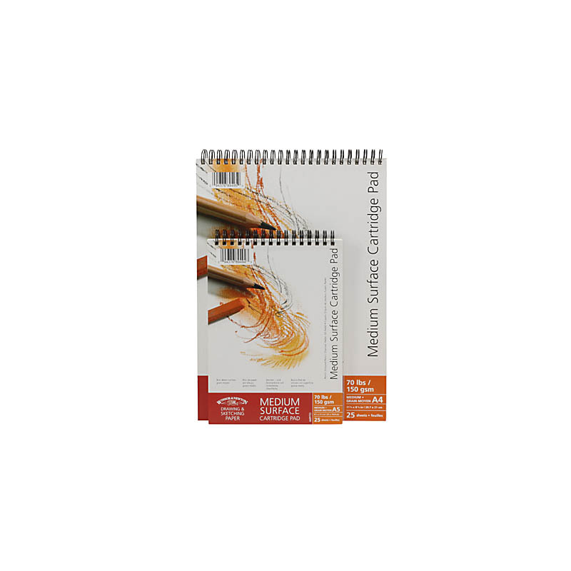 Blok Winsor&Newton medium surface cartridge pad 150g spirala - sklep p