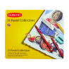 Derwent pastel collection zestaw 24 sztuk - sklep plastyczny - szał dl