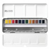 Winsor & Newton professional set of 12 semi-cubes watercolors