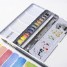 Winsor & Newton professional set of 12 semi-cubes watercolors