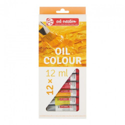 Talens artcreation zestaw farb olejnych 12x12ml - sklep plastyczny - s