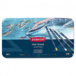Derwent inktense ink in pencil 36 colors