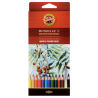 Koh-i-noor mondeluz set of 12 watercolors pencils carton pack