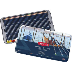 Derwent set of crayons watercolor 36 colors