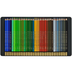 Koh-i-noor mondeluz zestaw 72 akwarelowych kredek metal opak - sklep p