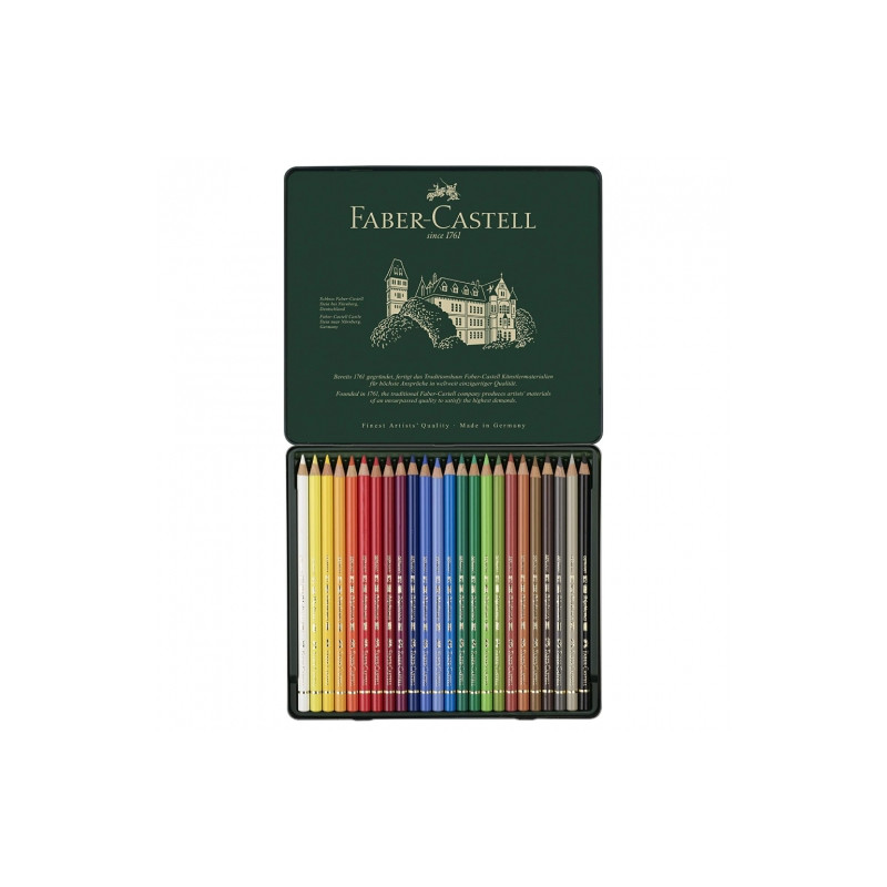 Faber-Castell polychromos set of 24 crayons
