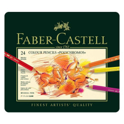 Faber-Castell polychromos set of 24 crayons