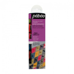 Pebeo deco set of pearl decorative paint 6x20ml