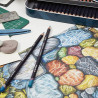 Derwent studio zestaw 72 studyjnych kredek metal opak - sklep plastycz