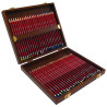 Derwent pastel zestaw pasteli w kredce 48 kol. kaseta drewniana - skle