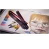 Derwent pastel zestaw pasteli w kredce 48 kol. kaseta drewniana - skle
