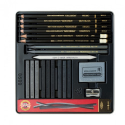 Koh-i-noor gioconda 8898 zestaw kredek w metalowej kasecie - sklep pla