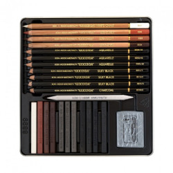 Koh-i-noor gioconda 8899 zestaw kredek w metalowej kasecie - Sklep pla