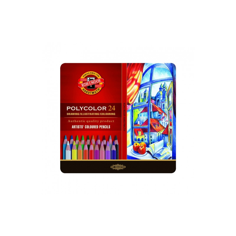 Koh-i-noor artistic crayons polycolor set of 24 color
