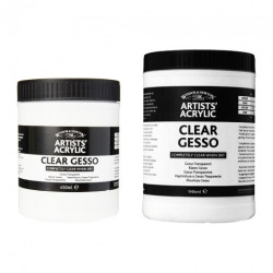 Winsor&Newton gesso bezbarwne - sklep plastyczny - szał dla plastyków