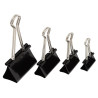 Metal clip paper in black 25mm - szal art - sklep plastyczny