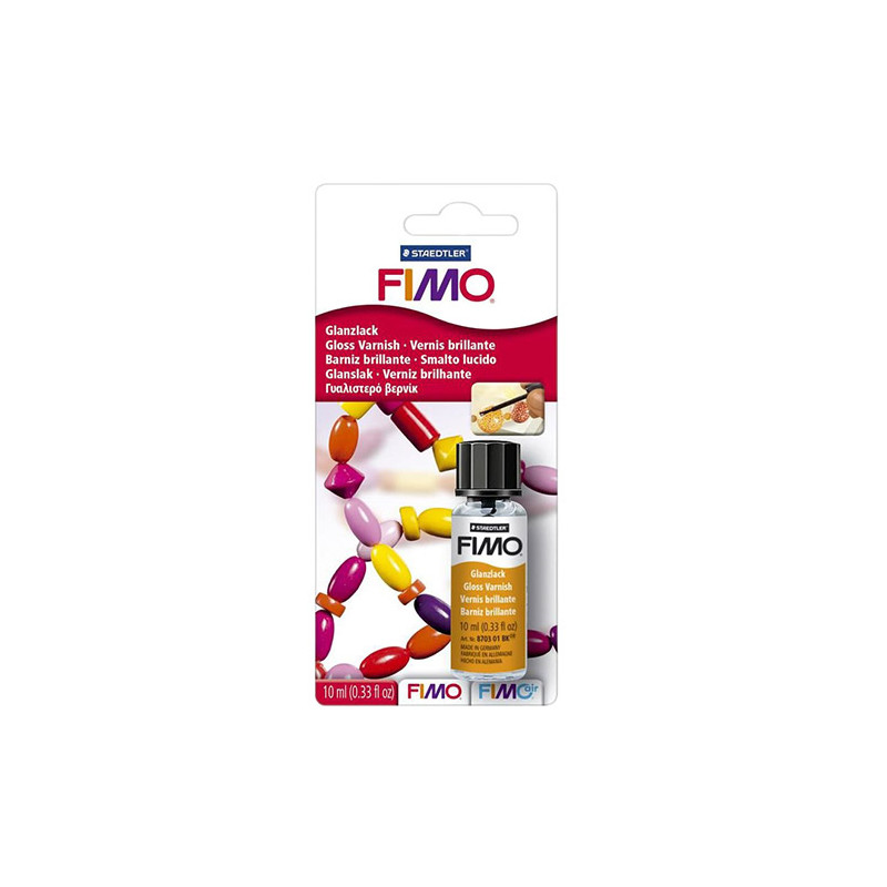 Water-based gloss varnish