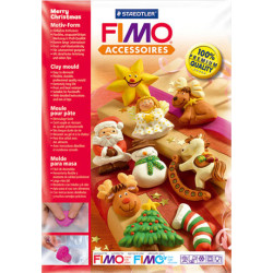 Staedtler Fimo Clay Mould 'Merry Christmas' - szał art - sklep plastyc