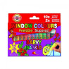 Koh-i-noor farby witrażowe żelowe 10kol.+2kontury 10,5ml - sklep plast