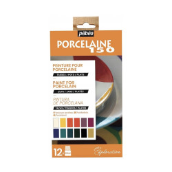 Set of Pebeo Porcelaine 150 12x20ml