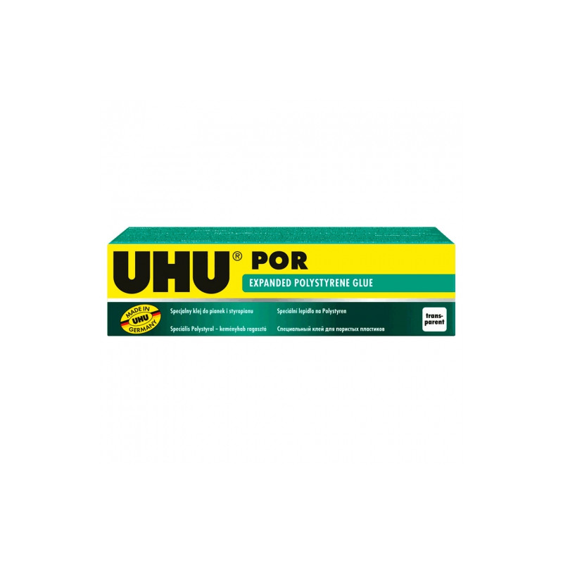UHU Por 50ml adhesive for foams and foamed polystyrene - szal art - sk