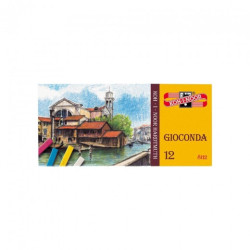 Koh-i-noor gioconda pastels dry hard stick 12 pcs