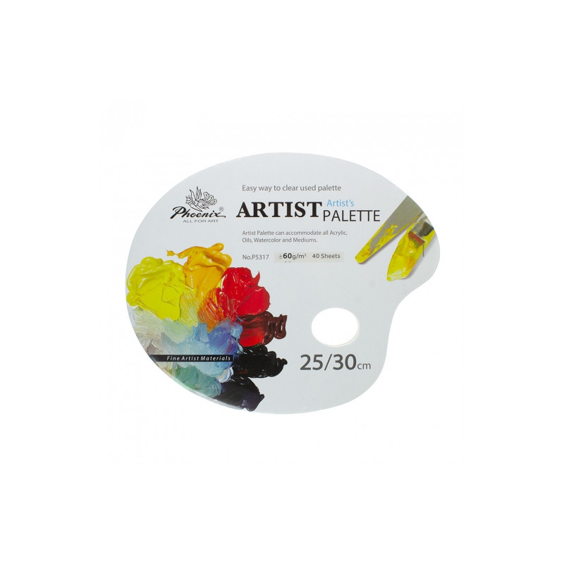 Phoenix oval pallet block 25x30cm- szal art - sklep plastyczny