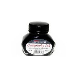 Cretacolor tusz do kaligrafii czarny 30ml - Sklep plastyczny - Szał dl