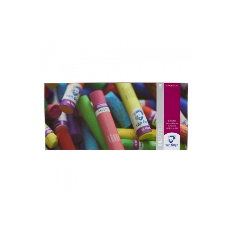 Talens van gogh set of oil pastels 60 colors