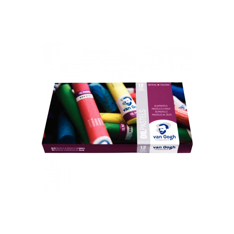 Talens van gogh set of 12 oil pastels