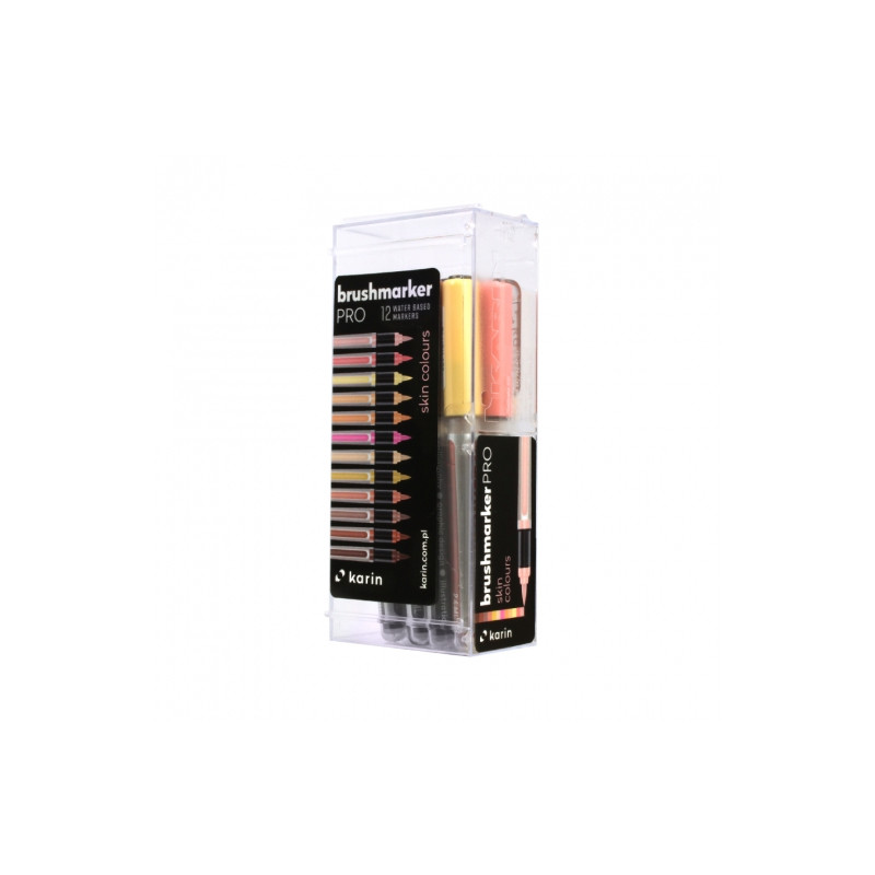 Karin brushmarker pro set of 12 skin markers
