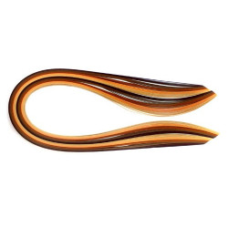 Paski do quillingu, odcienie brązu 3, 5, 10 mm - sklep plastyczny - sz